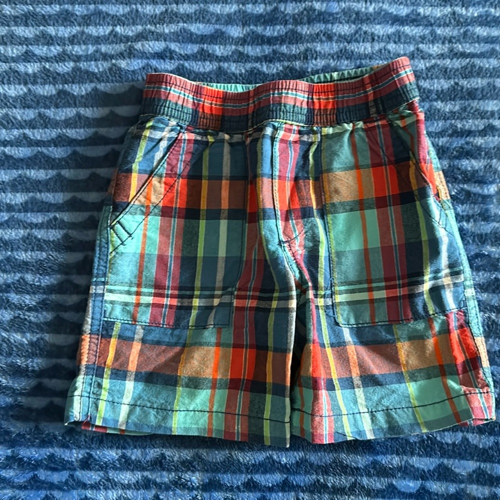 Children’s Place 2T Toddler Boys Plaid Shorts 🩳